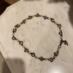 Beautiful pearl necklace